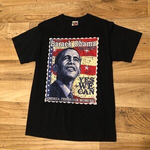 Throwback Obama Yes we Can shirt size M
